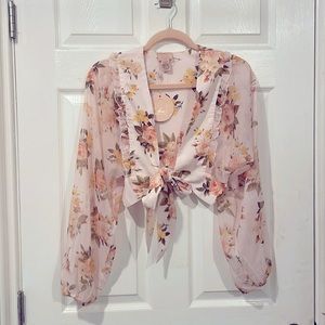 Floral blouse